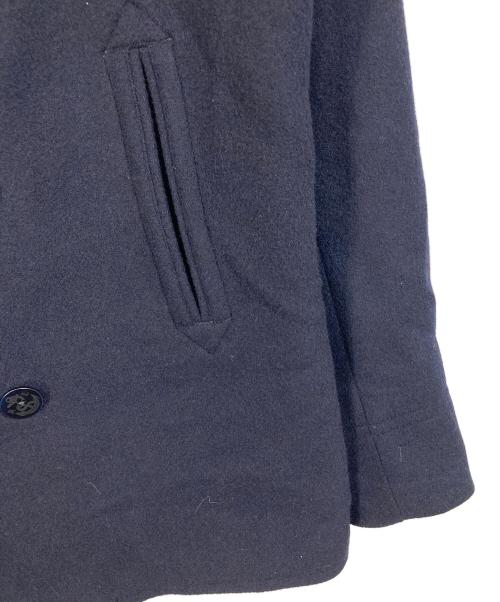 POLO RALPH LAUREN（ポロ・ラルフローレン）POLO RALPH LAUREN (ポロ・ラルフローレン) Pコート ウールコート　アウター ネイビー サイズ:42Sの古着・服飾アイテム