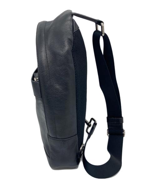 COACH（コーチ）COACH (コーチ) チャールズ スムースレザー スリングパック ブラック サイズ:実寸参照の古着・服飾アイテム