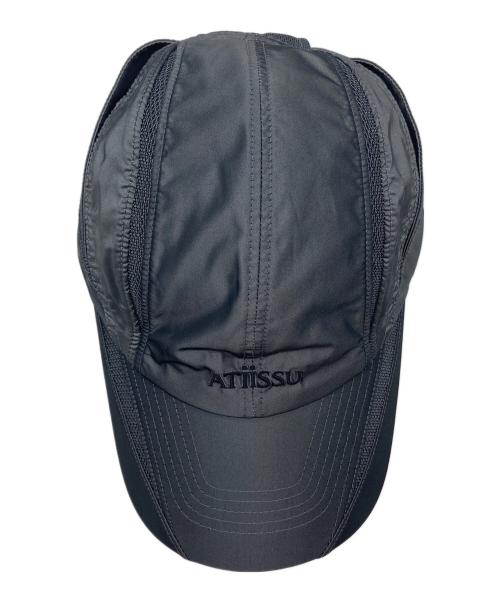 atiissu（アティッシュ）ATIISSU (アティッシュ) キャップ グレー サイズ:実寸参照の古着・服飾アイテム
