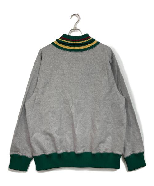KOLOR（カラー）KOLOR (カラー) Vネックリブカラースウェット グレー サイズ:3の古着・服飾アイテム