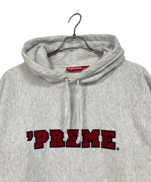 SUPREME（シュプリーム）Supreme (シュプリーム) 22FW Preme Hooded Sweatshirt スウェットパーカー グレー サイズ:XLの古着・服飾アイテム