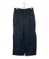 OUR LEGACY（アワーレガシー）の古着「LEISURE TROUSER Fresh Black Tarmac Twill」｜ブラック