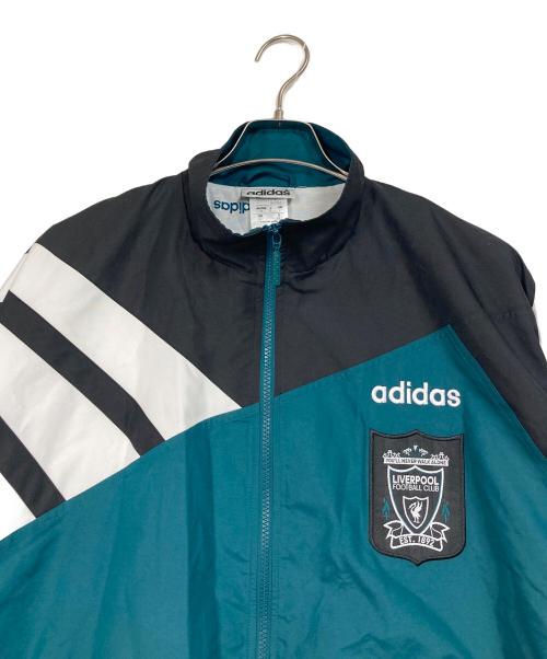 adidas（アディダス）adidas (アディダス) リヴァプールFC トラックトップ 95 グリーン サイズ:XLの古着・服飾アイテム
