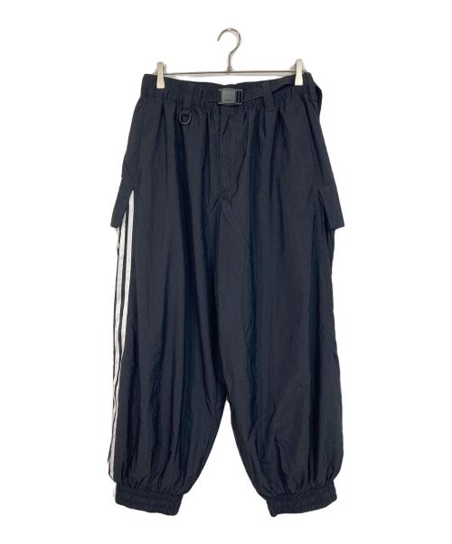 Y-3（ワイスリー）Y-3 (ワイスリー) サイドラインナイロンパンツ ブラック サイズ:Lの古着・服飾アイテム