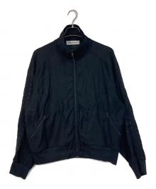 OUR LEGACY（アワーレガシー）の古着「TRACK JACKET BLACK CANVAS JERSEY」｜ブラック