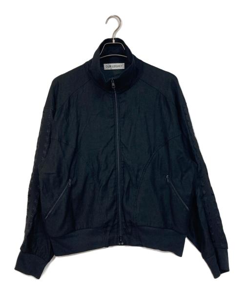 OUR LEGACY（アワーレガシー）OUR LEGACY (アワーレガシー) TRACK JACKET BLACK CANVAS JERSEY ブラック サイズ:48の古着・服飾アイテム