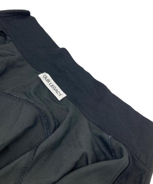 OUR LEGACY（アワーレガシー）OUR LEGACY (アワーレガシー) TRACK JACKET BLACK CANVAS JERSEY ブラック サイズ:48の古着・服飾アイテム