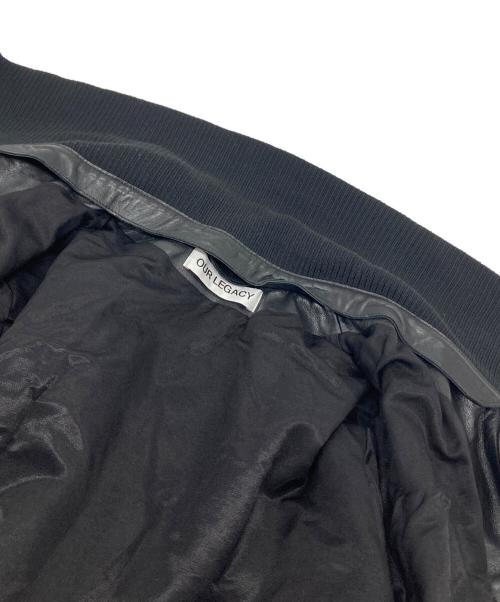 OUR LEGACY（アワーレガシー）OUR LEGACY (アワーレガシー) PHAROS BOMBER ブラック サイズ:48の古着・服飾アイテム