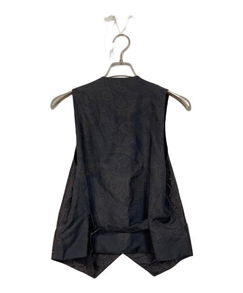 BOTTEGA VENETA（ボッテガベネタ）BOTTEGA VENETA (ボッテガベネタ) ペイズリー柄ベスト ブラウン サイズ:48の古着・服飾アイテム