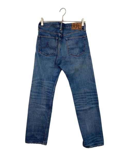 RRL（ダブルアールエル）RRL (ダブルアールエル) ボタンフライデニムパンツ ブルー サイズ:29×30の古着・服飾アイテム