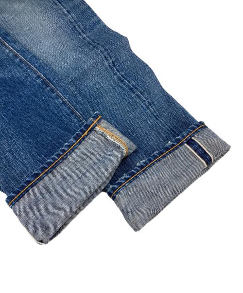 RRL（ダブルアールエル）RRL (ダブルアールエル) ボタンフライデニムパンツ ブルー サイズ:29×30の古着・服飾アイテム