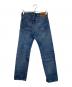 RRL (ダブルアールエル) ボタンフライデニムパンツ ブルー サイズ:29×30：15000円