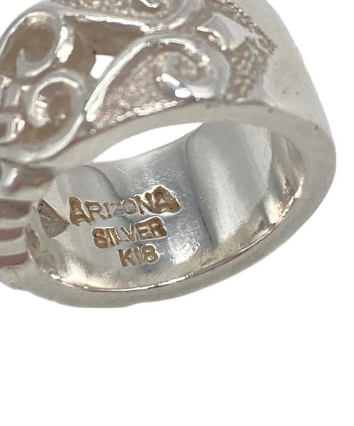 ARIZONA FREEDOM（アリゾナ フリーダム）ARIZONA FREEDOM (アリゾナ フリーダム) 太陽神リング　SILVER925×Ｋ18 サイズ:8号の古着・服飾アイテム