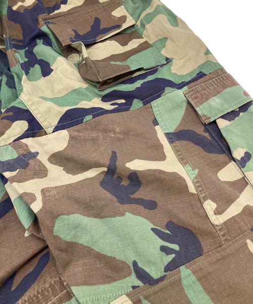 MAISON SPECIAL（メゾンスペシャル）MAISON SPECIAL (メゾンスペシャル) Patchwork Vintage Clothes Camouflage Wide Tapered Cargo Pants カモフラ　カーゴパンツ カーキ サイズ:01の古着・服飾アイテム