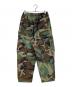 MAISON SPECIAL (メゾンスペシャル) Patchwork Vintage Clothes Camouflage Wide Tapered Cargo Pants カモフラ　カーゴパンツ カーキ サイズ:01：6000円