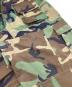 中古・古着 MAISON SPECIAL (メゾンスペシャル) Patchwork Vintage Clothes Camouflage Wide Tapered Cargo Pants カモフラ　カーゴパンツ カーキ サイズ:01：6000円