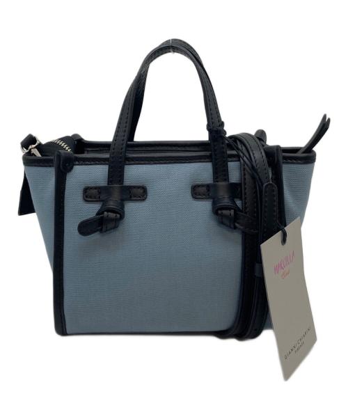GIANNI CHIARINI（ジャンニ キアリーニ）GIANNI CHIARINI (ジャンニ キアリーニ) CNV SE SOFT BLUE スカイブルー サイズ:実寸参照の古着・服飾アイテム