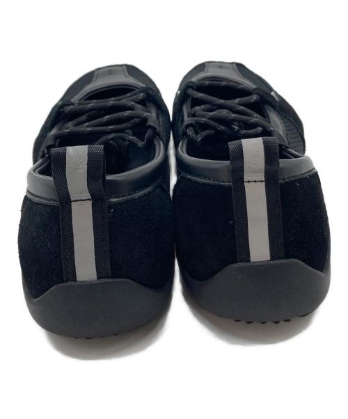 rockyfish watherwear（ロックフィッシュウェザーウェア）rockyfish watherwear (ロックフィッシュウェザーウェア) NICOLE WEAVING LACEUP SNEAKERS ブラック サイズ:5の古着・服飾アイテム