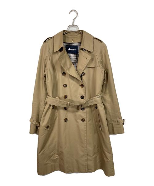 Aquascutum（アクアスキュータム）Aquascutum (アクアスキュータム) トレンチコート　アウター　日本製 ベージュ サイズ:10の古着・服飾アイテム