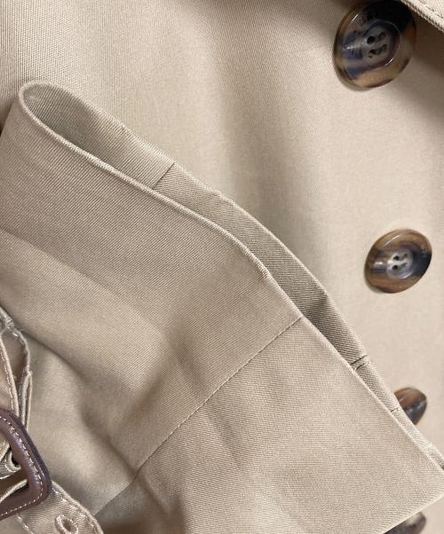 Aquascutum（アクアスキュータム）Aquascutum (アクアスキュータム) トレンチコート　アウター　日本製 ベージュ サイズ:10の古着・服飾アイテム