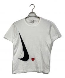 PLAY COMME des GARCONS（プレイコムデギャルソン）の古着「プリントTシャツ」｜ホワイト