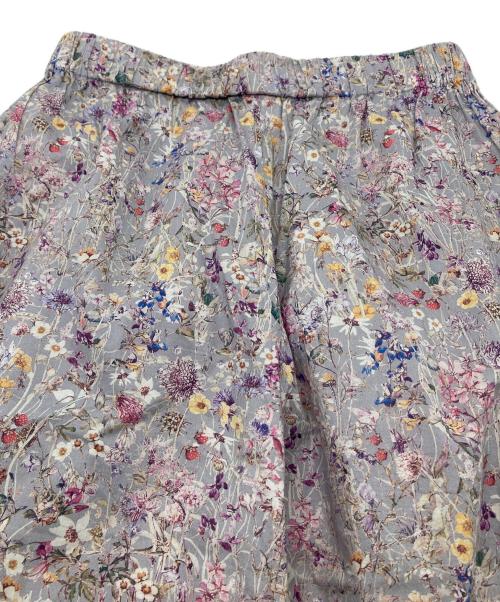 KAGURE（カグレ）KAGURE (カグレ) リバティイージーパンツ　フラワープリント　総柄　日本製 ラベンダー サイズ:Freeの古着・服飾アイテム