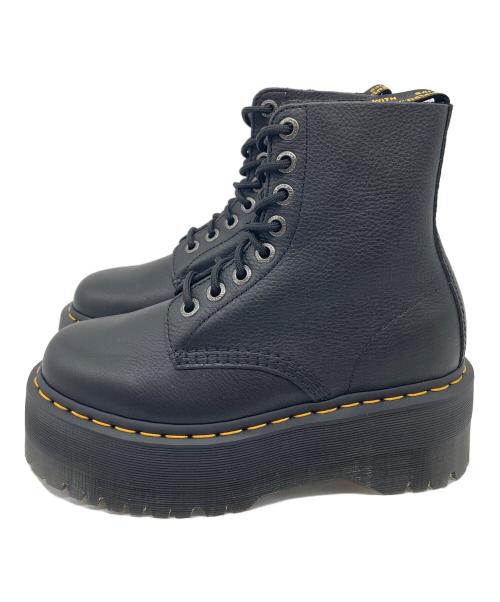 Dr.Martens（ドクターマーチン）Dr.Martens (ドクターマーチン) 8ホールブーツ 1460 PASCAL MAX レースアップブーツ　厚底 ブラック サイズ:UK5の古着・服飾アイテム