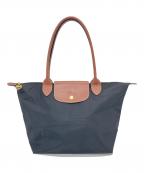LONGCHAMPロンシャン）の古着「LE PLIAGE ORIGINAL M ル プリアージュ オリジナル M トートバッグ　軽量」｜ブラック