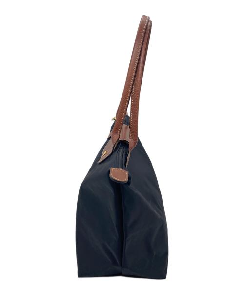 LONGCHAMP（ロンシャン）LONGCHAMP (ロンシャン) LE PLIAGE ORIGINAL M ル プリアージュ オリジナル M トートバッグ　軽量 ブラック サイズ:実寸参照の古着・服飾アイテム