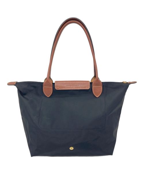 LONGCHAMP（ロンシャン）LONGCHAMP (ロンシャン) LE PLIAGE ORIGINAL M ル プリアージュ オリジナル M トートバッグ　軽量 ブラック サイズ:実寸参照の古着・服飾アイテム