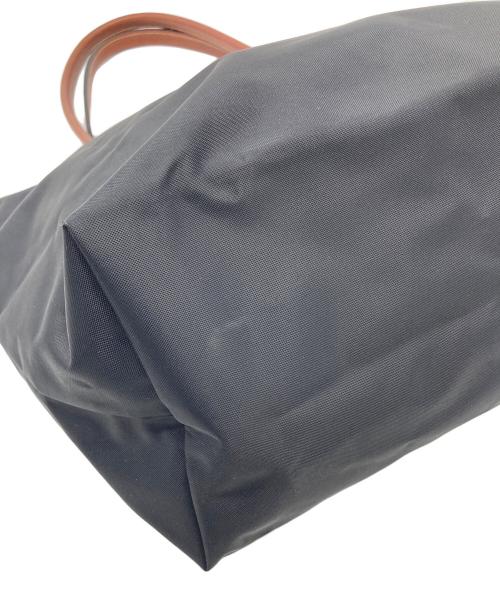 LONGCHAMP（ロンシャン）LONGCHAMP (ロンシャン) LE PLIAGE ORIGINAL M ル プリアージュ オリジナル M トートバッグ　軽量 ブラック サイズ:実寸参照の古着・服飾アイテム