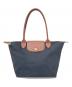 LONGCHAMP（ロンシャン）の古着「LE PLIAGE ORIGINAL M ル プリアージュ オリジナル M トートバッグ　軽量」｜ブラック