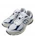 NEW BALANCE（ニューバランス）の古着「ローカットスニーカー」｜ホワイト×ネイビー