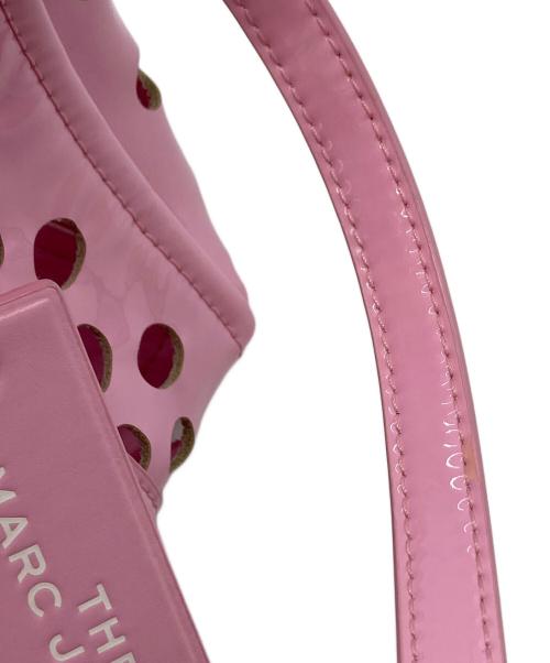 MARC JACOBS（マークジェイコブス）MARC JACOBS (マークジェイコブス) THE TAG TOTE 21 2WAYバッグ　ショルダーバッグ ピンク サイズ:実寸参照の古着・服飾アイテム