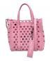 MARC JACOBS（マークジェイコブス）の古着「THE TAG TOTE 21 2WAYバッグ　ショルダーバッグ」｜ピンク