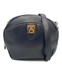 CELINE（セリーヌ）の古着「ガンチーニショルダーバッグ　OLD CELINE」｜ブラック
