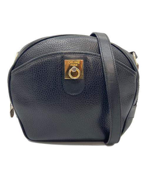 CELINE（セリーヌ）CELINE (セリーヌ) ガンチーニショルダーバッグ　OLD CELINE ブラック サイズ:実寸参照の古着・服飾アイテム