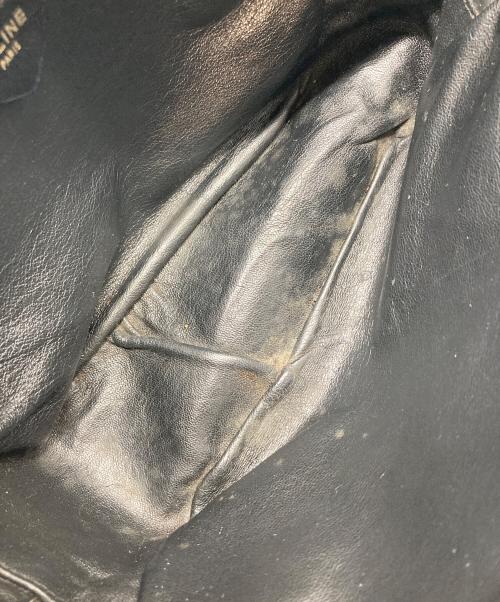 CELINE（セリーヌ）CELINE (セリーヌ) ガンチーニショルダーバッグ　OLD CELINE ブラック サイズ:実寸参照の古着・服飾アイテム