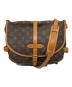 LOUIS VUITTON（ルイ ヴィトン）の古着「ショルダーバッグ　ソミュール30 モノグラム」｜ブラウン