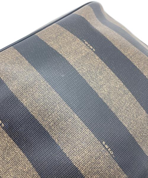 FENDI（フェンディ）FENDI (フェンディ) ペカンショルダーバッグ ブラウン×ブラックの古着・服飾アイテム