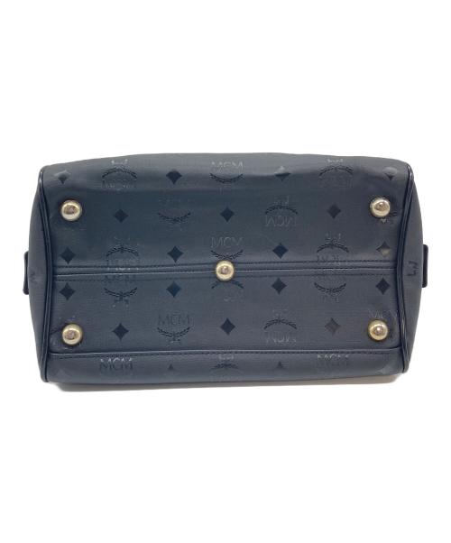 MCM（エムシーエム）MCM (エムシーエム) ミニボストンバッグ　2WAYバッグ　ハンドバッグ　ショルダーバッグ ブラック サイズ:実寸参照の古着・服飾アイテム