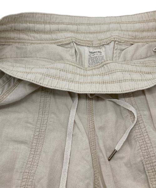 goa（ゴア）goa (ゴア) コットンリネン カーゴパンツ　Y2K アイボリー サイズ:freeの古着・服飾アイテム