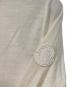 中古・古着 MONCLER (モンクレール) GIROCOLLO TRICOT 異素材ドッキングニット　トルコ製 アイボリー サイズ:S：20000円