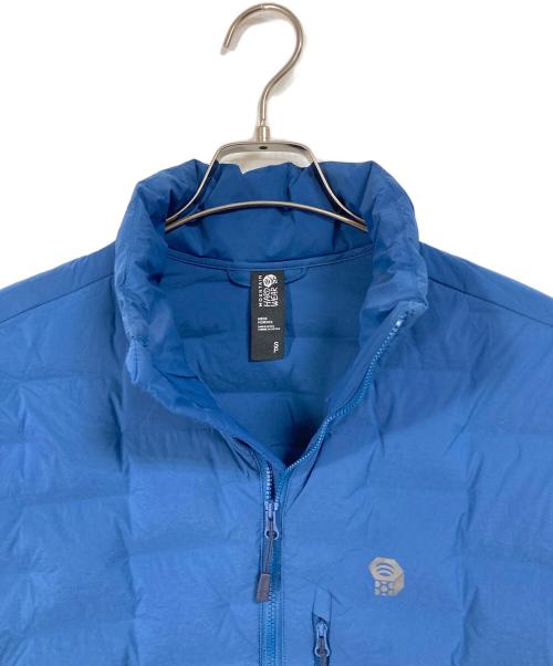 MOUNTAIN HARD WEAR（マウンテンハードウェア）MOUNTAIN HARD WEAR (マウンテンハードウェア) スーパーDS ジャケット Super DS Jacket ダウンジャケット　アウター　スポーツ　アウトドア ブルー サイズ:Sの古着・服飾アイテム