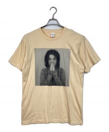 print star（プリントスター）の古着「Bjork ”debut” 2023来日公演Tシャツ　半袖カットソー　Tシャツ　Tee」｜オレンジ