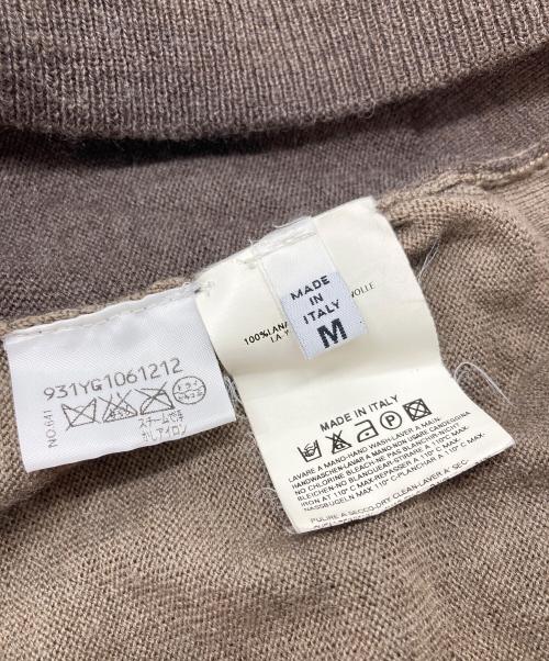 MARTIN MARGIELA（マルタン・マルジェラ）MARTIN MARGIELA (マルタン・マルジェラ) ドッキングカーディガン　ここのえタグ 04AW ブラウン サイズ:Mの古着・服飾アイテム