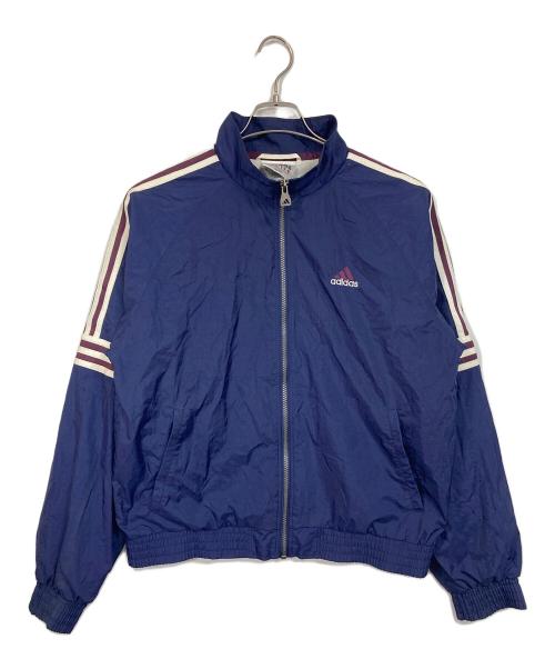 adidas（アディダス）adidas (アディダス) 【古着】90’S トラックジャケット　アウター　ライトアウター　９０年代 ネイビー サイズ:Mの古着・服飾アイテム