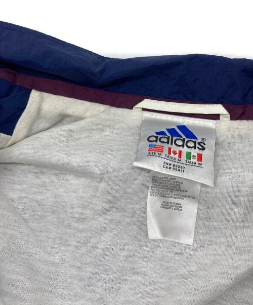 adidas（アディダス）adidas (アディダス) 【古着】90’S トラックジャケット　アウター　ライトアウター　９０年代 ネイビー サイズ:Mの古着・服飾アイテム