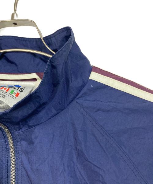 adidas（アディダス）adidas (アディダス) 【古着】90’S トラックジャケット　アウター　ライトアウター　９０年代 ネイビー サイズ:Mの古着・服飾アイテム