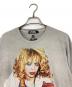 Hysteric Glamour (ヒステリックグラマー) COURTNEY LOVE / DIRTY BLONDE グラフィック Tシャツ グレー サイズ:L：5000円